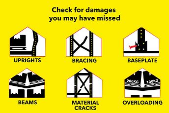 Rack and shelving damages you might have missed